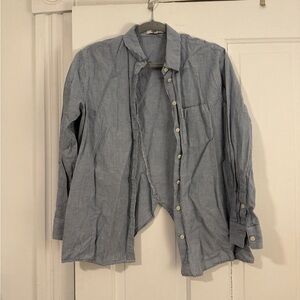 Madewell Classic Blue Striped Shirt